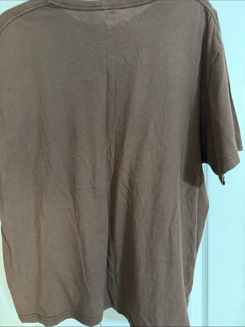 Brown Graphic Tee with Pink 'Yee Haw' Print - Picture 4 of 7